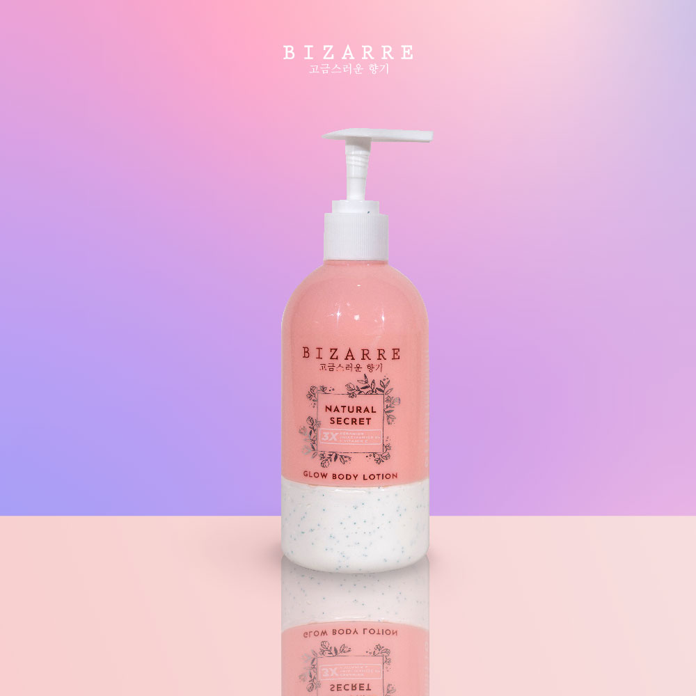 BIZARRE Glow Body Lotion Natural Secret 300 ML_COVER