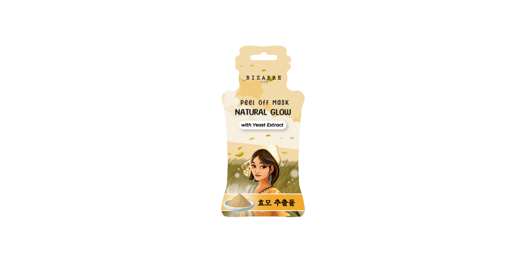 BIZARRE Masker Wajah Peel Off Natural Glow 15 ML