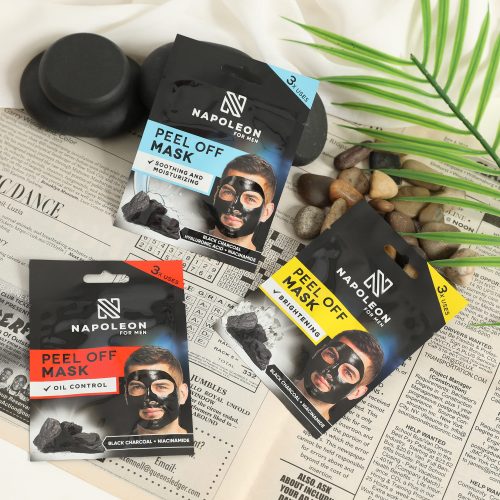 NAPOLEON Masker Wajah Peel Off Oil Control 15 ML (1)