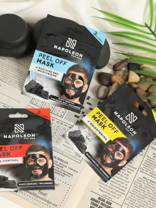 NAPOLEON Masker Wajah Peel Off Oil Control 15 ML (1)